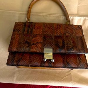 Vintage alligator purse